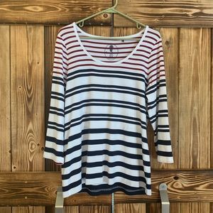 Tommy Bahamas woman xl striped top